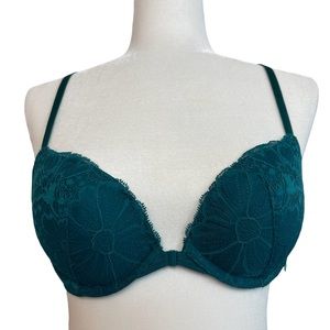 LIKE NEW Victoria's Secret Sexy Tee Racerback Push Up Bra Front Clasp, EUC-34B